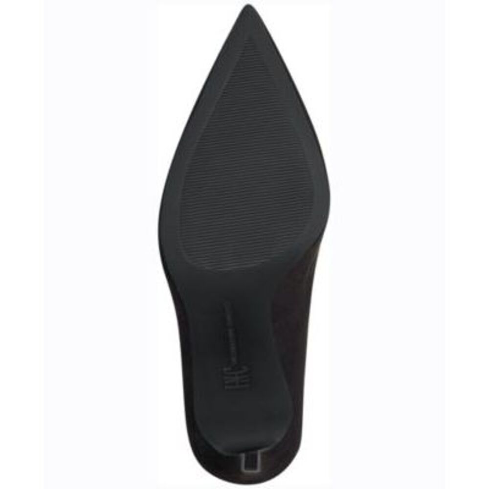 INC Womens Black Sadelle Pointed Toe Stiletto Buckle Dress Pumps Shoes 8.5 M - Picture 4 of 4